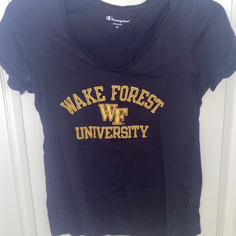 Black Short Sleeve Wake Forest T-Shirt